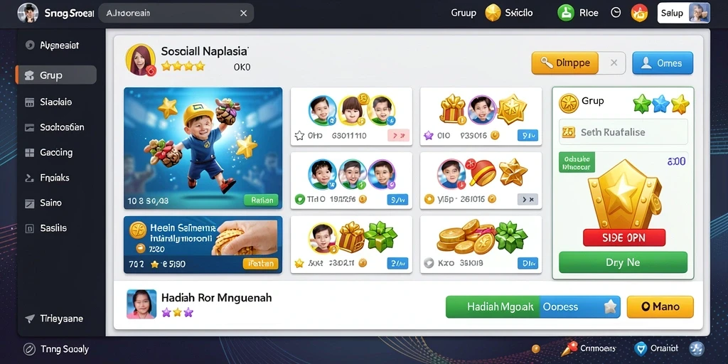 Leaderboard untuk melihat skor dan peringkat pemain.