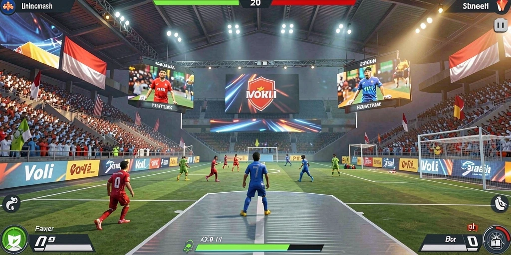 Grafik luar biasa menambah keseruan permainan.