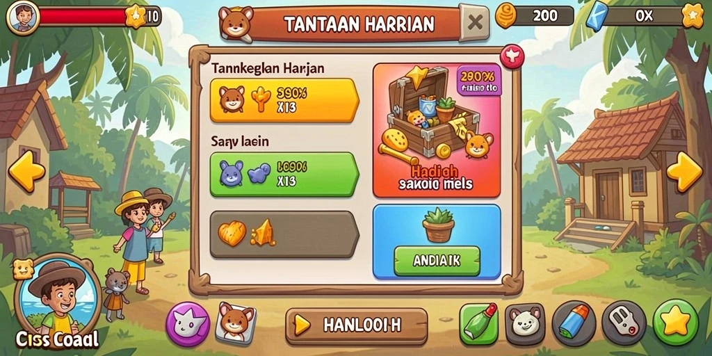 Level penuh tantangan yang siap menguji keterampilanmu.