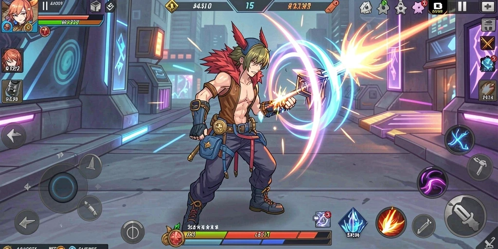 Tangkapan layar menampilkan tantangan menarik dalam game.