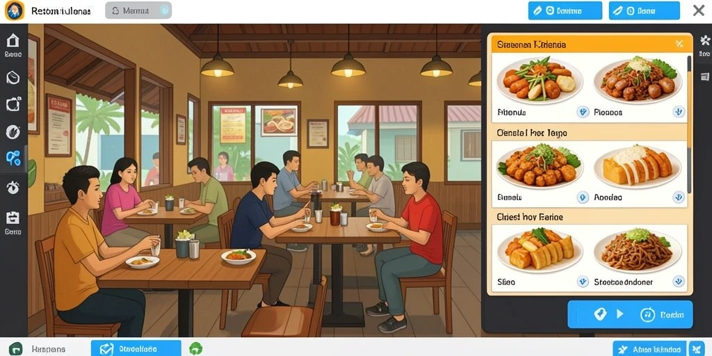 Fitur komunitas yang memungkinkan interaksi antar pemain.