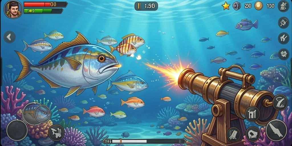 Mode multiplayer yang seru dengan teman.