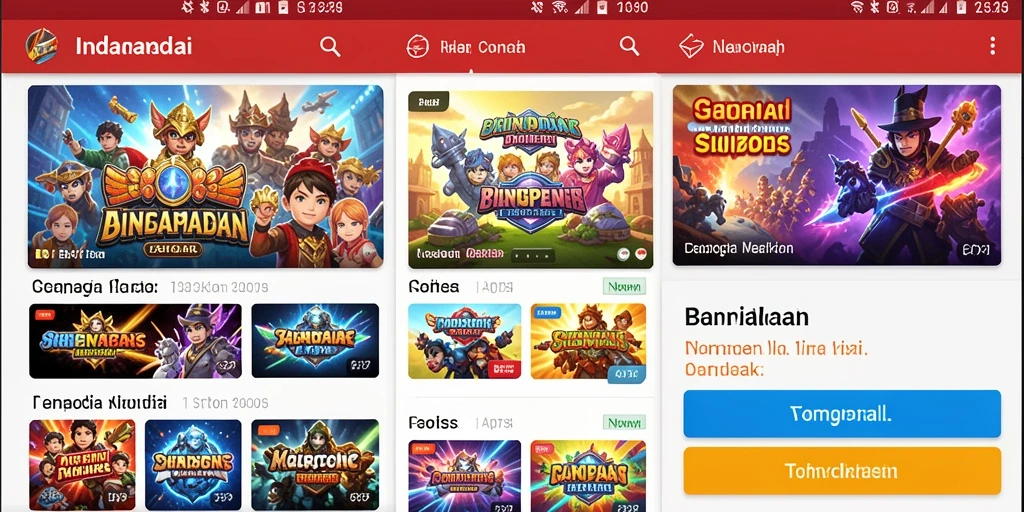 Screenshot memperlihatkan sistem leaderboard yang kompetitif.