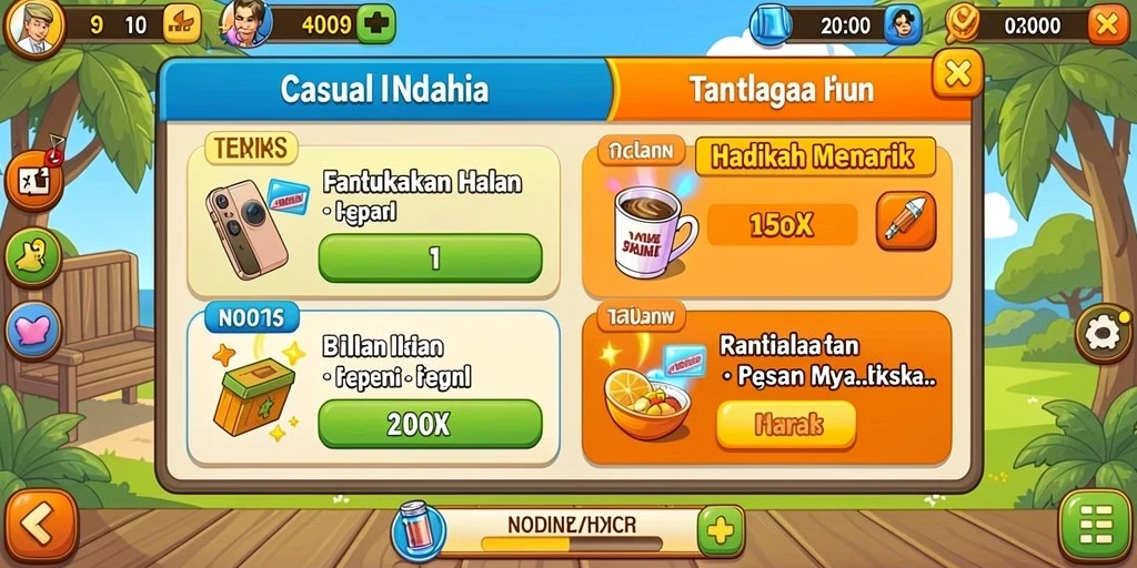 Beragam pilihan taruhan yang mengasyikkan.