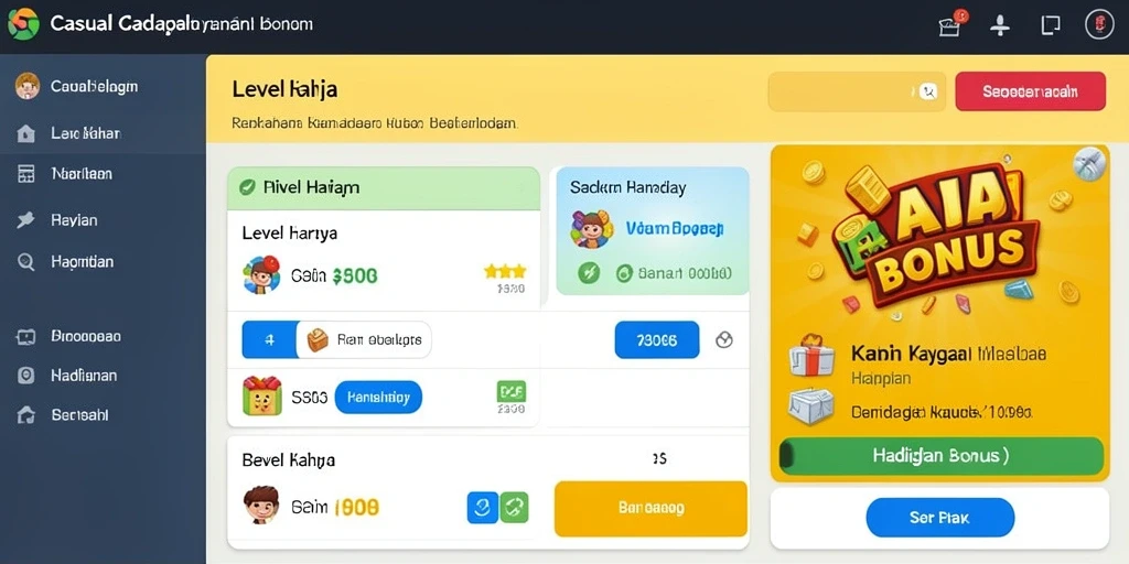 Fitur leaderboard untuk meningkatkan kompetisi antar pemain.