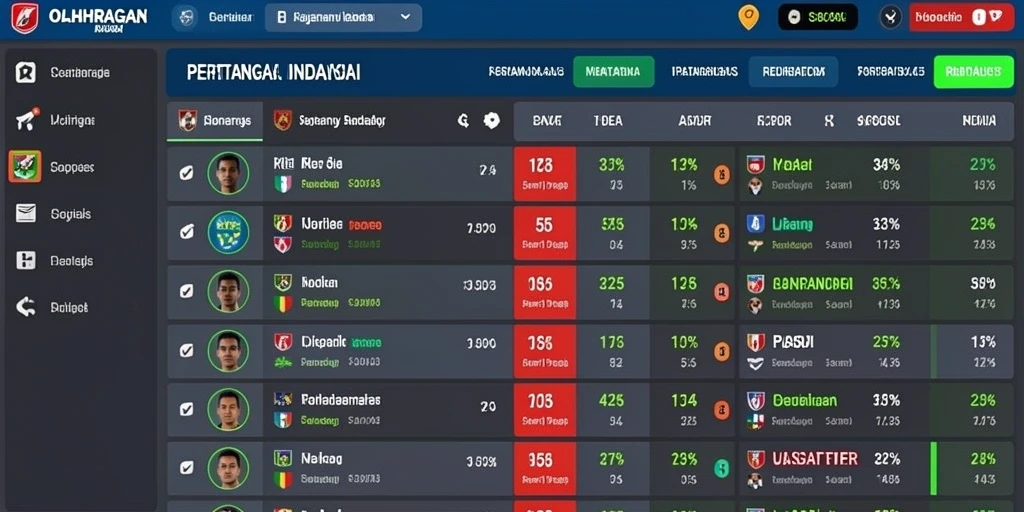 Screenshot 3: Menu dengan berbagai pilihan karakter.